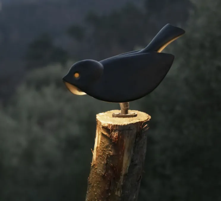 Spot, Chirp, noir, IP55, LED, 2700K, 360 lm, L19,5cm, H10cm - Toscot