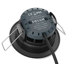 Spot détecteur, Draco pro, blanc, IP65, LED, 3000K ou 4000k, 655-710lm, Ø6,75cm, H5,26cm - Solum