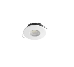 Spot encastrable, Andro Slim, blanc, IP65, LED, dim, 2700-4000K, 650 lm, Ø8,8cm, H3,15cm - Solum