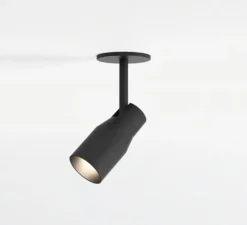 Spot encastrable, Apollo 100 Recessed, noir, Ø8cm, H22,2cm - Astro