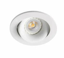 Spot encastrable, Argón R, blanc, Ø11,4cm, H4cm - Faro