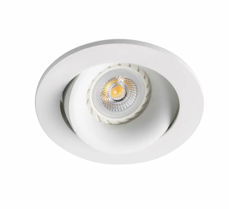 Spot encastrable, Argón R, blanc, Ø11,4cm, H4cm - Faro