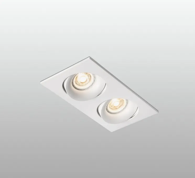 Spot encastrable, Argon RCT , blanc, L23,2cm, H11,5cm - Faro