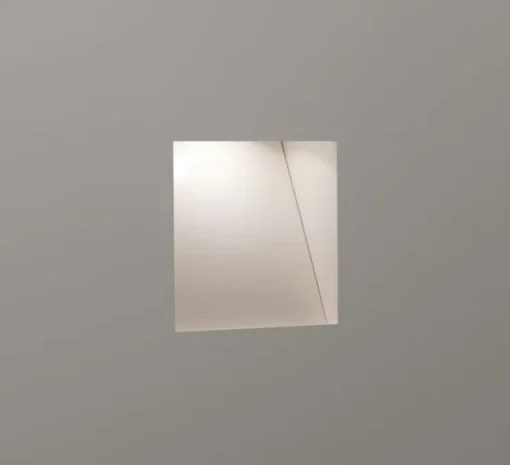 Spot encastrable, Borgo Trimless 65, sans collerette, blanc mat, LED, 2700K, 70lm, L6,5cm, H6,5cm - Astro