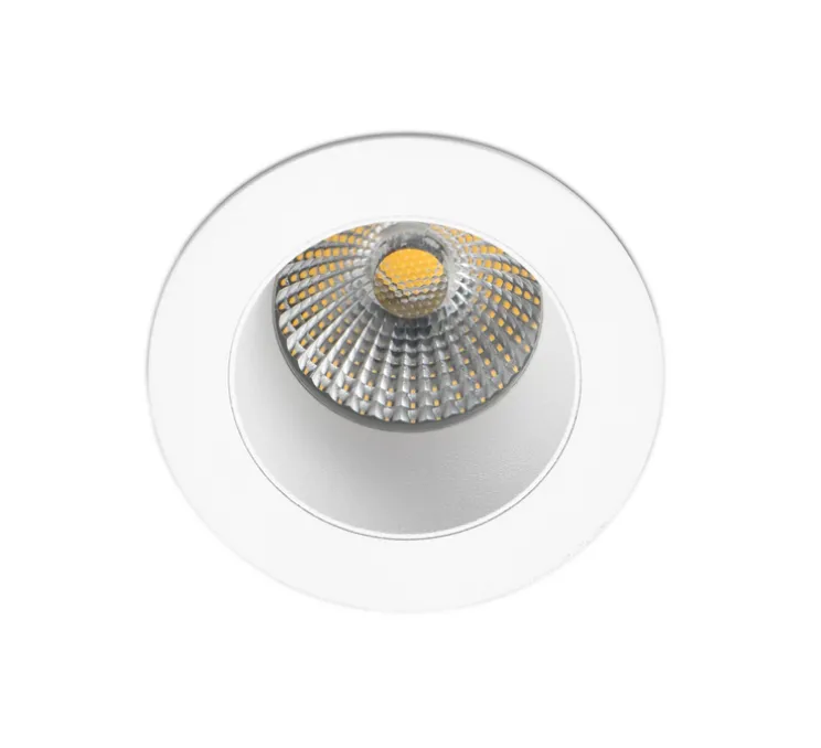 Spot encastrable, Clear, blanc, IP65, 3000K, Ø7cm, H8,2cm - Faro