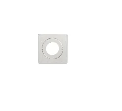 Spot encastrable, Coma, Alu brossé, collerette carrée, IP65, LED, dim, 2700-4000K, 635-725 lm, Ø8,95cm, H4,1cm - Solum