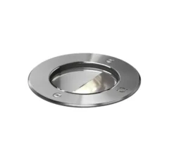 Spot encastrable de sol, Map Asym 1.2, acier inoxydable, IP67, LED, dim, 3000K, 730 lm, Ø12cm, H11,3cm - Wever&Ducré