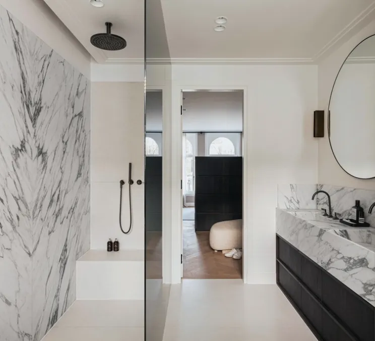 Spot encastrable, Deep 1,0, blanc mat, IP65, LED, 3000K, 640 lm, L9,5cm, P7.3cm - Wever&Ducré