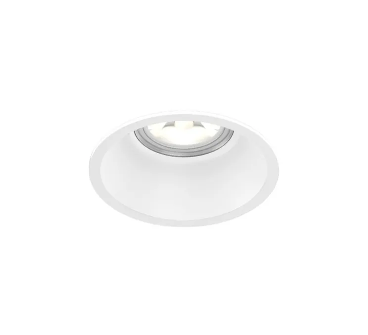 Spot encastrable, Deep 1,0, blanc mat, IP65, LED, 3000K, 640 lm, L9,5cm, P7.3cm - Wever&Ducré