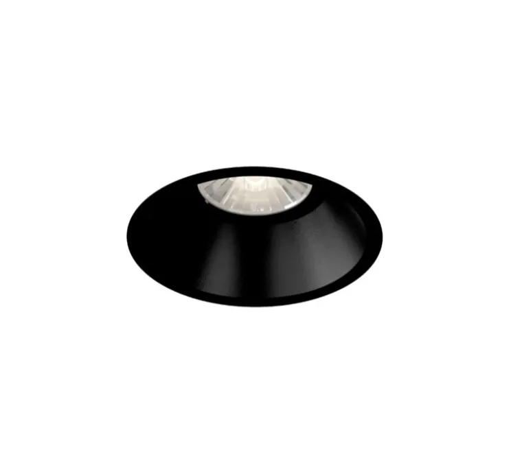 Spot encastrable, Deep 1.0, LED, fixe, noir, Ø8,4cm, H10,2cm, 2700K, 36°, 910Lm - Wever & Ducré
