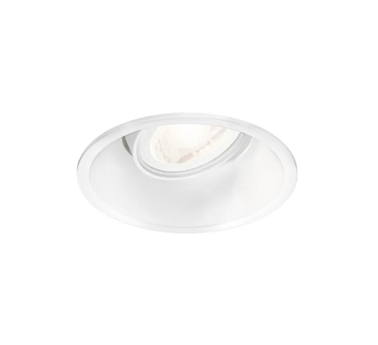 Spot encastrable, Deep Adjust PAR16, blanc, Ø9,4cm, H10,2cm - Wever&Ducré