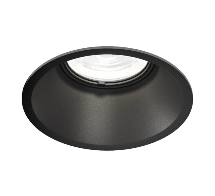 Spot encastrable, Deep Adjust Fort 1.0 LED, noir, LED, 3000k, 2590 lm, Ø13,5cm, H12cm - Wever&Ducré