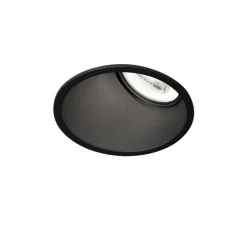 Spot encastrable, Deep Asym 1.0 PAR16, noir mat, Ø9,4cm, H9,5cm - Wever&Ducré