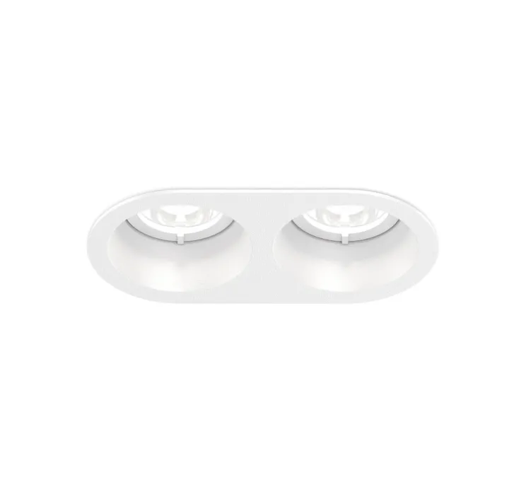 Spot encastrable, Deep Bijou 2.0, blanc, LED, 2700K, 670lm, L10,7cm, H5,0cm - Wever&Ducré