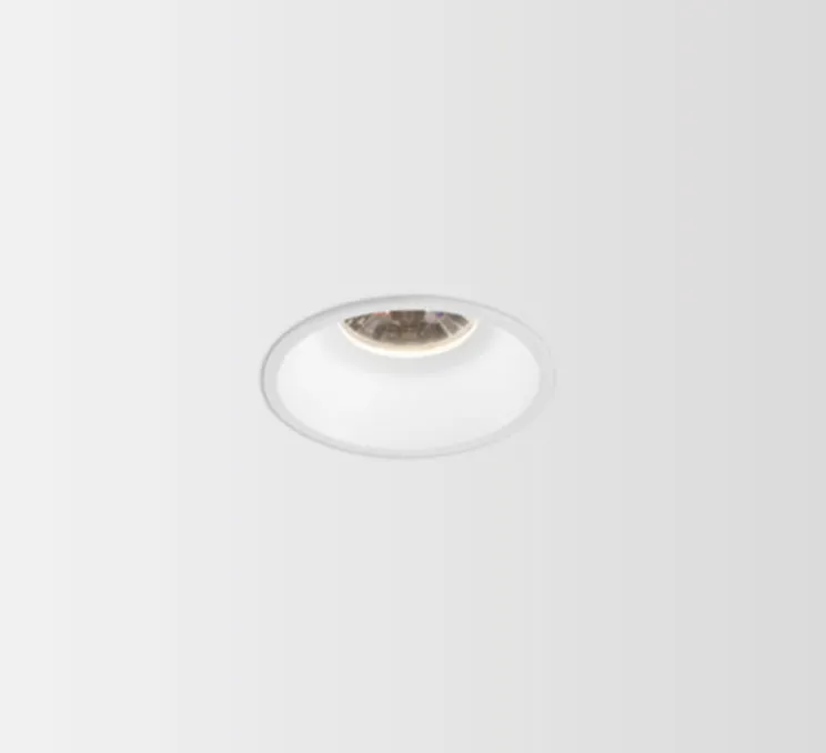 Spot encastrable, Deeper_1,0_PAR16, IP44, blanc, Ø8,5cm, H11,2cm - Wever&Ducré
