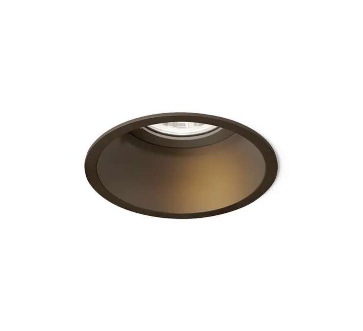 Spot encastrable, Deeper 1.0 PAR16, bronze, Ø8,4cm, H11,2cm - Wever&Ducré
