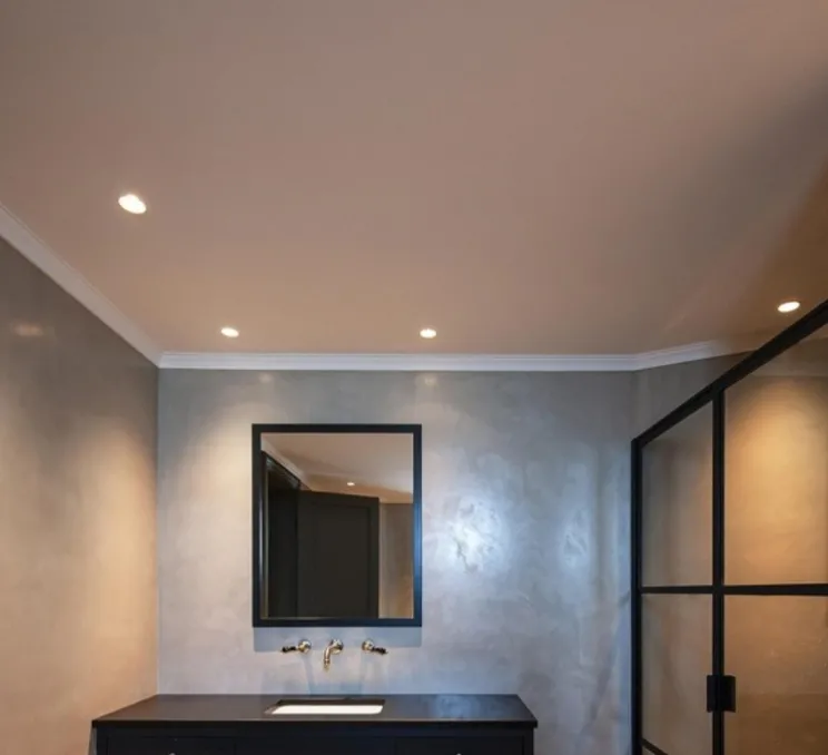 Spot encastrable, Deeper 1.0, blanc mat, IP44, LED, dim, 2700K, 440 à 600 lm, Ø8,4cm, H9cm - Wever&Ducré