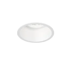 Spot encastrable, Deeper 1.0, blanc mat, IP44, LED, dim, 2700K, 440 à 600 lm, Ø8,4cm, H9cm - Wever&Ducré