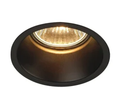 Spot encastrable, Dorendo, noir, Ø8,3cm, H12,5cm - SLV