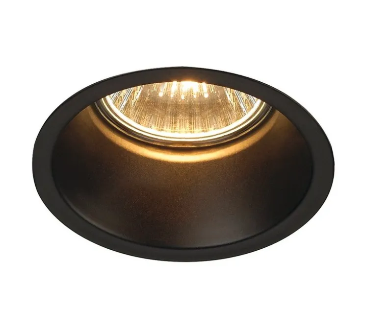 Spot encastrable, Dorendo, noir, Ø8,3cm, H12,5cm - SLV