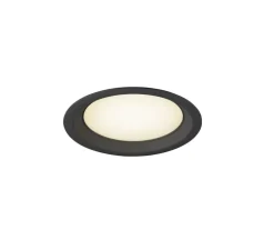 Spot encastrable, Downlight V 200, noir, IP54, LED, 3000/4000K, 2490 lm, Ø17,1cm, H3,9cm - SLV