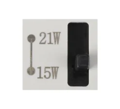 Spot encastrable, Downlight V 200, noir, IP54, LED, 3000/4000K, 2490 lm, Ø17,1cm, H3,9cm - SLV