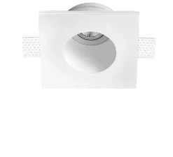 Spot encastrable, East, plâtre, blanc, L18cm, H9cm - Panzeri