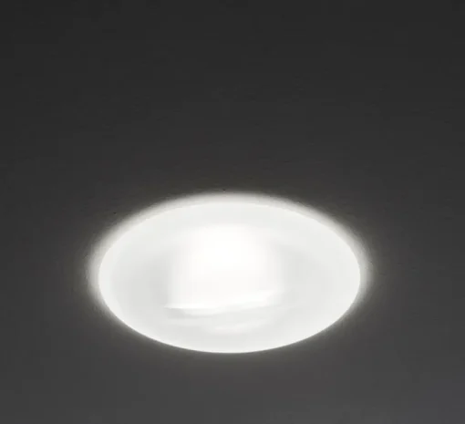 Spot encastrable, Faretti D27 Jnat, blanc, LED, Ø12,5cm, H2,5cm - Fabbian