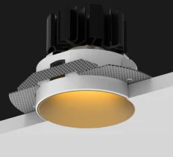 Spot encastrable, Focus Trimless, Angle 43°, or mat, dim, LED, 2700K, 1289lm, Ø8,5cm, H9cm - Doxis