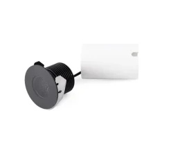 Spot encastrable, Grund 80, noir, LED, Ø10cm, H11cm, IP67, 36° - Faro