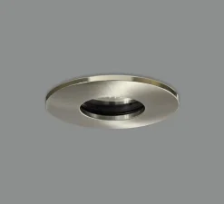Spot encastrable, Hera, nickel, IP54, Ø8,2cm, H3,7cm - ACB