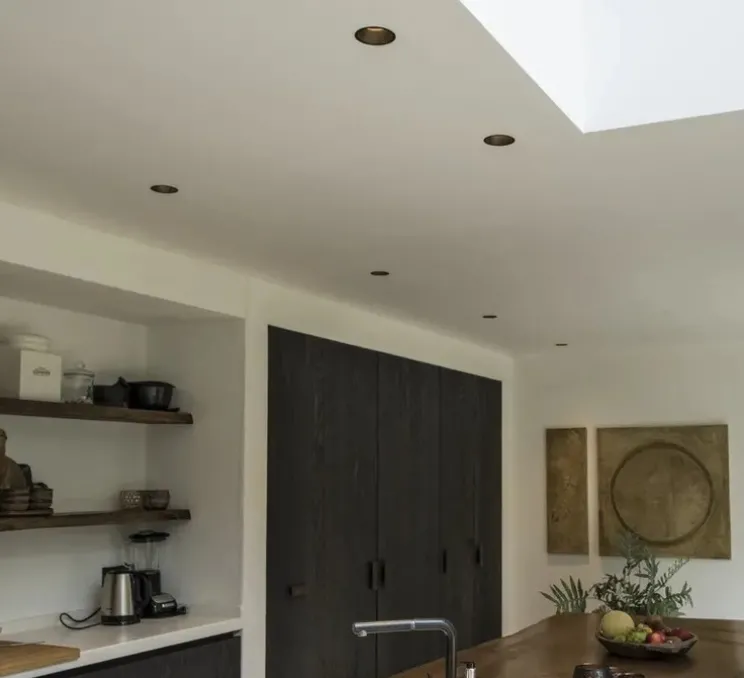 Spot encastrable, Horn-O, noir mat, IP21, Ø10,3cm, H11cm - SLV