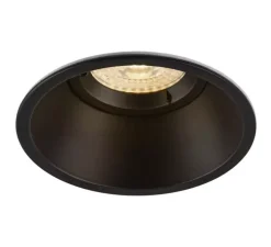 Spot encastrable, Horn-O, noir mat, IP21, Ø10,3cm, H11cm - SLV