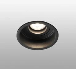 Spot encastrable, Hyde orientable, noir, Ø8,9cm, H5,5cm - Faro