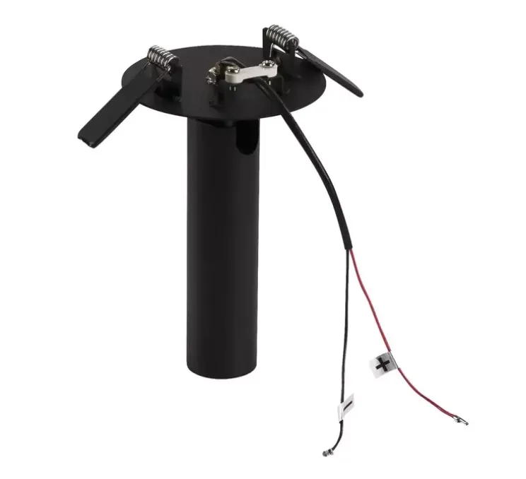 Spot encastrable, Karpo, noir et or, LED, 3000K, 450 lm, L15,2cm, H5,5cm - SLV