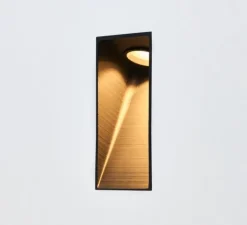 Spot encastrable, Kono Mini, noir, LED, 2700K, 300 lm, L4,5cm, H11,9cm - ONOK