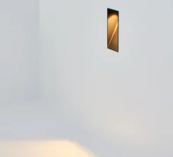 Spot encastrable, Kono Mini, noir, LED, 2700K, 300 lm, L4,5cm, H11,9cm - ONOK