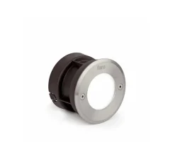 Spot encastrable, LED-18, argent, LED, Ø10cm, IP67 - Faro