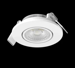 Spot encastrable, Libra, blanc, Orientable, IP65, LED, dim, 2700-4000K, 500-550 lm, Ø8,71cm, H3,15cm - Solum