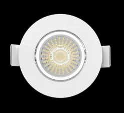 Spot encastrable, Libra, blanc, Orientable, IP65, LED, dim, 2700-4000K, 500-550 lm, Ø8,71cm, H3,15cm - Solum