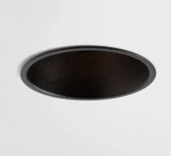 Spot encastrable, Lotis Round Recessed 82 1x, noir, Ø8,2cm, H12,6cm - Modular