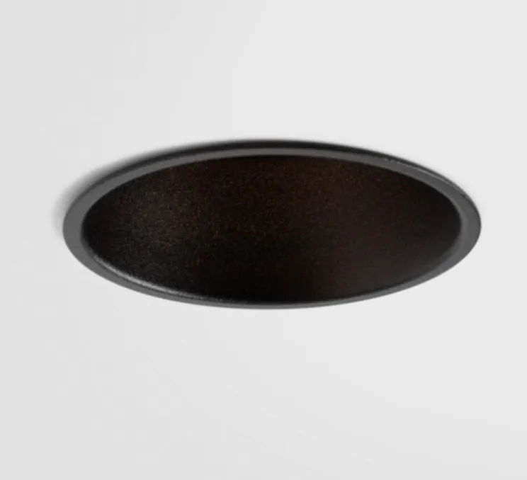 Spot encastrable, Lotis Round Recessed 82 1x, noir, Ø8,2cm, H12,6cm - Modular