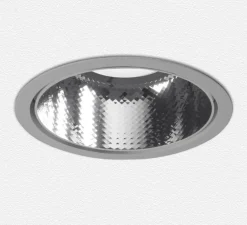 Spot encastrable, Luceri Round Trim, gris, LED, dim, 3000K, 4528 lm, Ø24,3cm, H21cm - Artemide