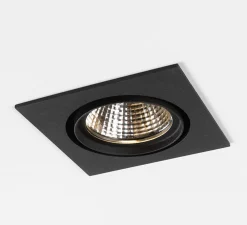 Spot encastrable, Marcel, 15°, noir, LED, 2700K, 2174lm, L14,2cm, H11cm - Modular