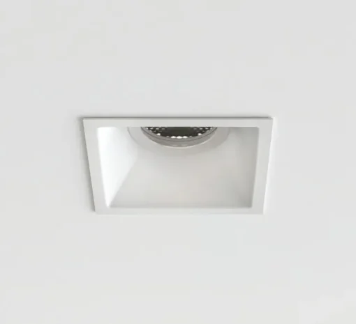 Spot encastrable, Minima Slimline Square Fixed Fire-Rated, blanc, IP65, L10cm, H7,8cm - ASTRO