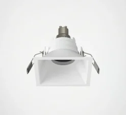 Spot encastrable, Minima Slimline Square Fixed Fire-Rated, blanc, IP65, L10cm, H7,8cm - ASTRO