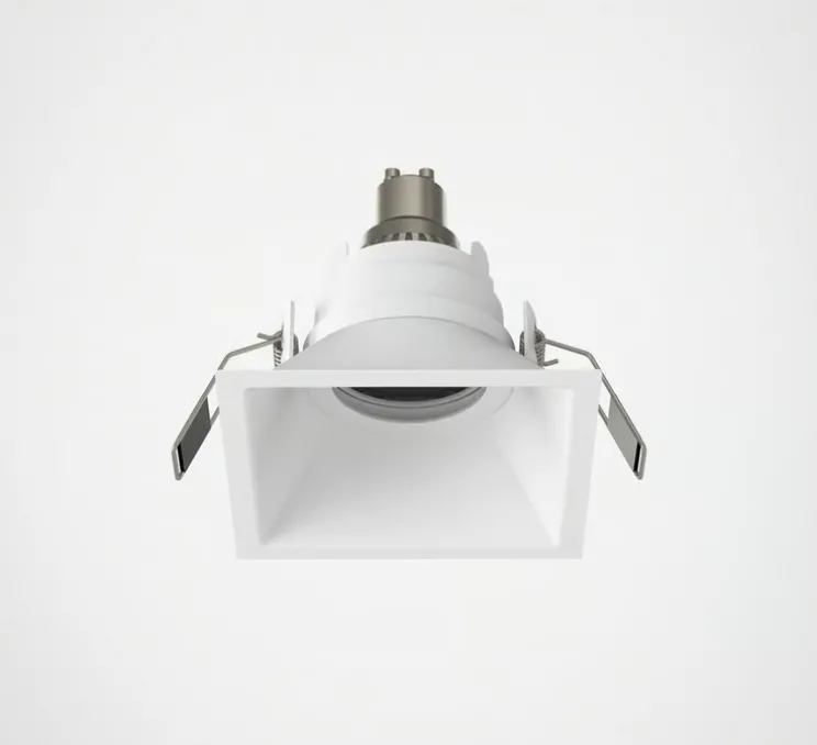 Spot encastrable, Minima Slimline Square Fixed Fire-Rated, blanc, IP65, L10cm, H7,8cm - ASTRO