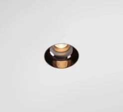 Spot encastrable, Minude Recessed Trimless 49 1x, noir chromé, IP54, LED, dim, 2700K, 564 lm, Ø4,9cm, H7,85cm - Modular