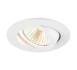 Spot encastrable, New Tria Universal 68, blanc, Led, 2500K/3000K/4000K, 540 /600 lm, Ø8,2cm, H3,4cm - SLV