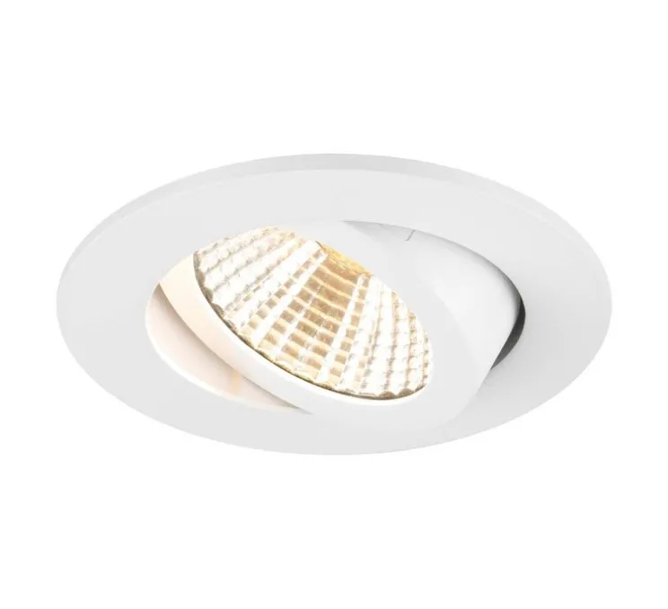 Spot encastrable, New Tria Universal 68, blanc, Led, 2500K/3000K/4000K, 540 /600 lm, Ø8,2cm, H3,4cm - SLV